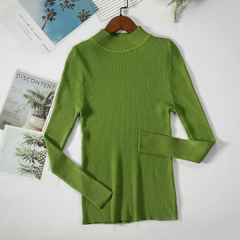 Women Turtleneck Sweater