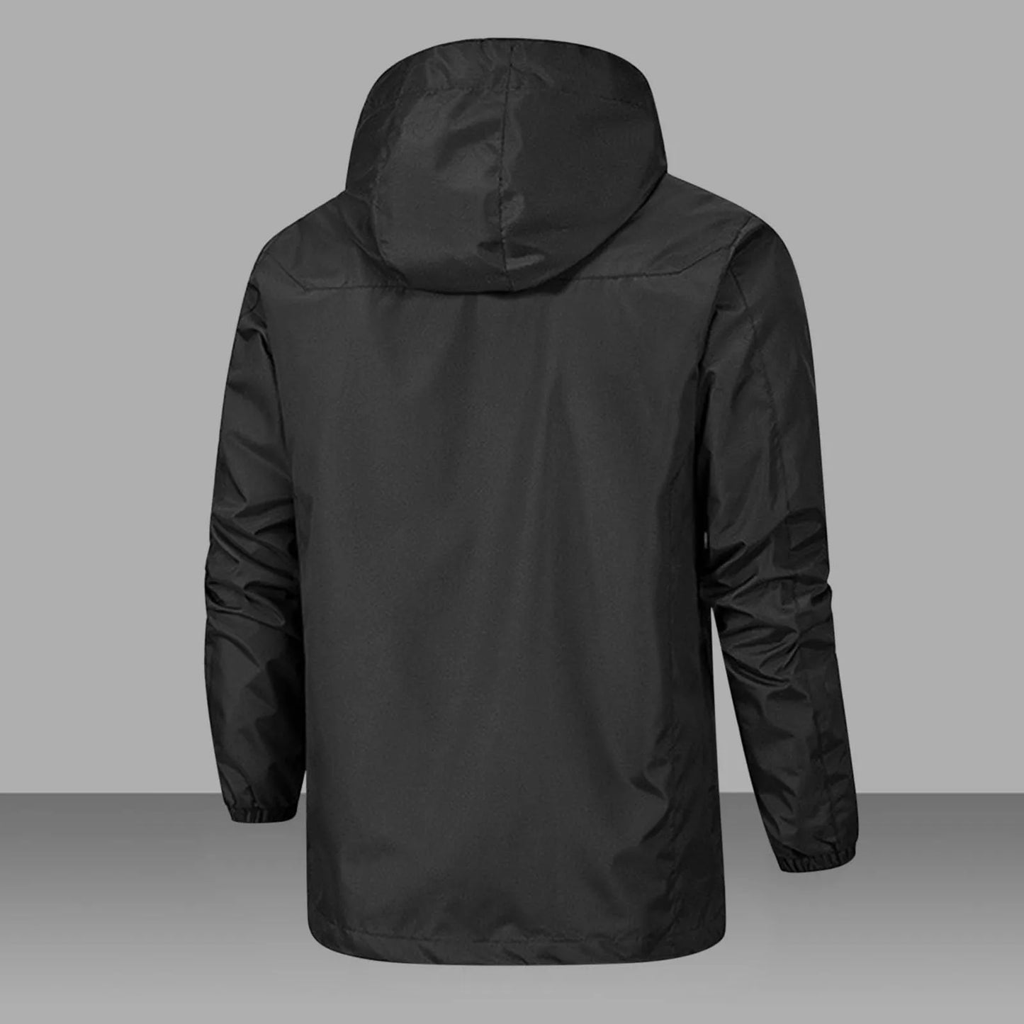 Women'S Loose Casual Fashionable Outdoor Solid Color Windproof Waterproof Jacket