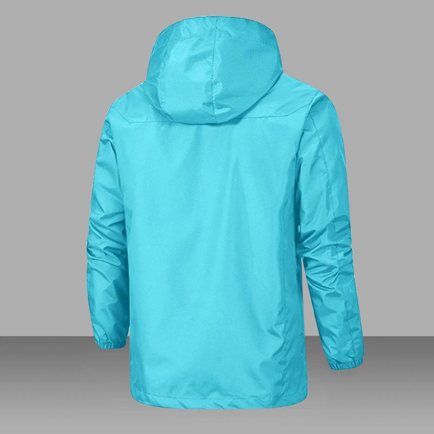 Women'S Loose Casual Fashionable Outdoor Solid Color Windproof Waterproof Jacket
