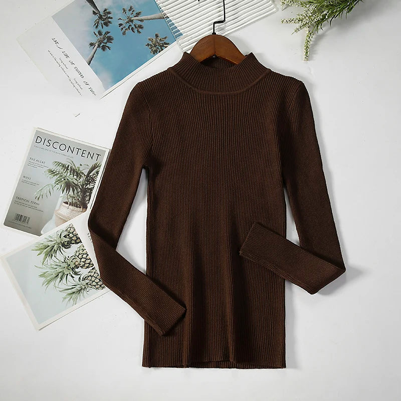 Women Turtleneck Sweater