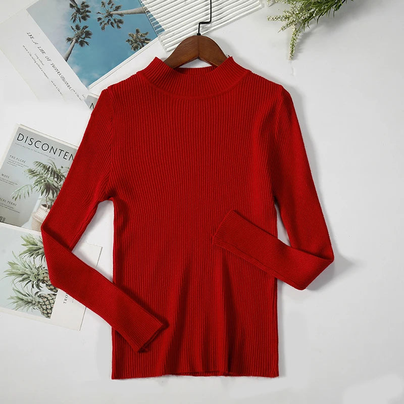 Women Turtleneck Sweater