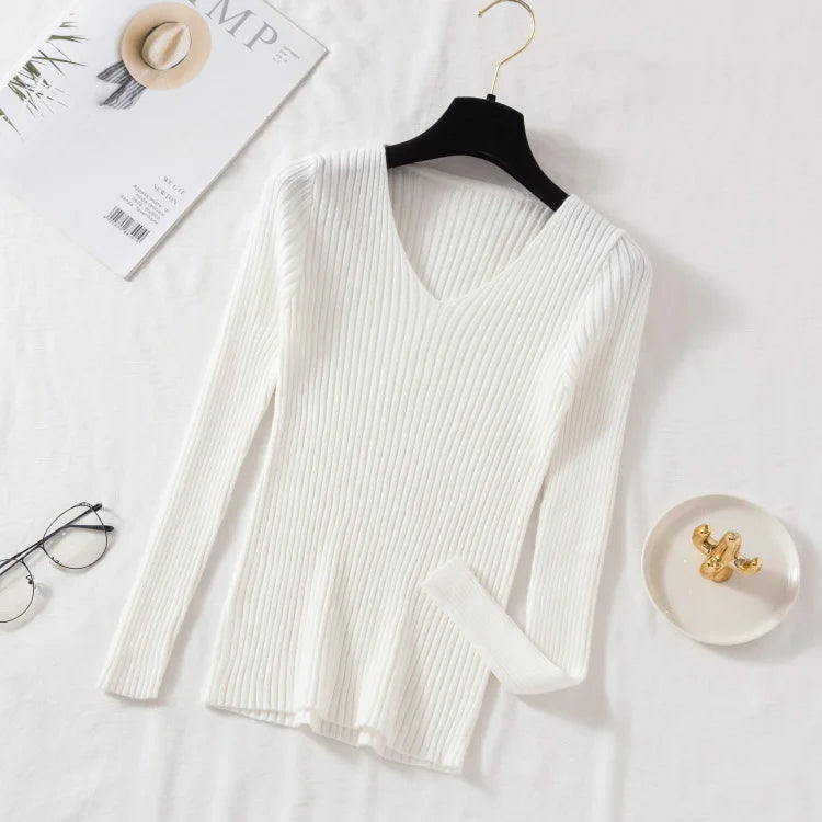 Autumn Winter Women Sweaters Casual Long Sleeve