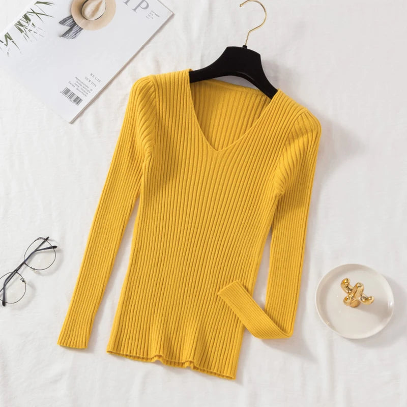 Autumn Winter Women Sweaters Casual Long Sleeve