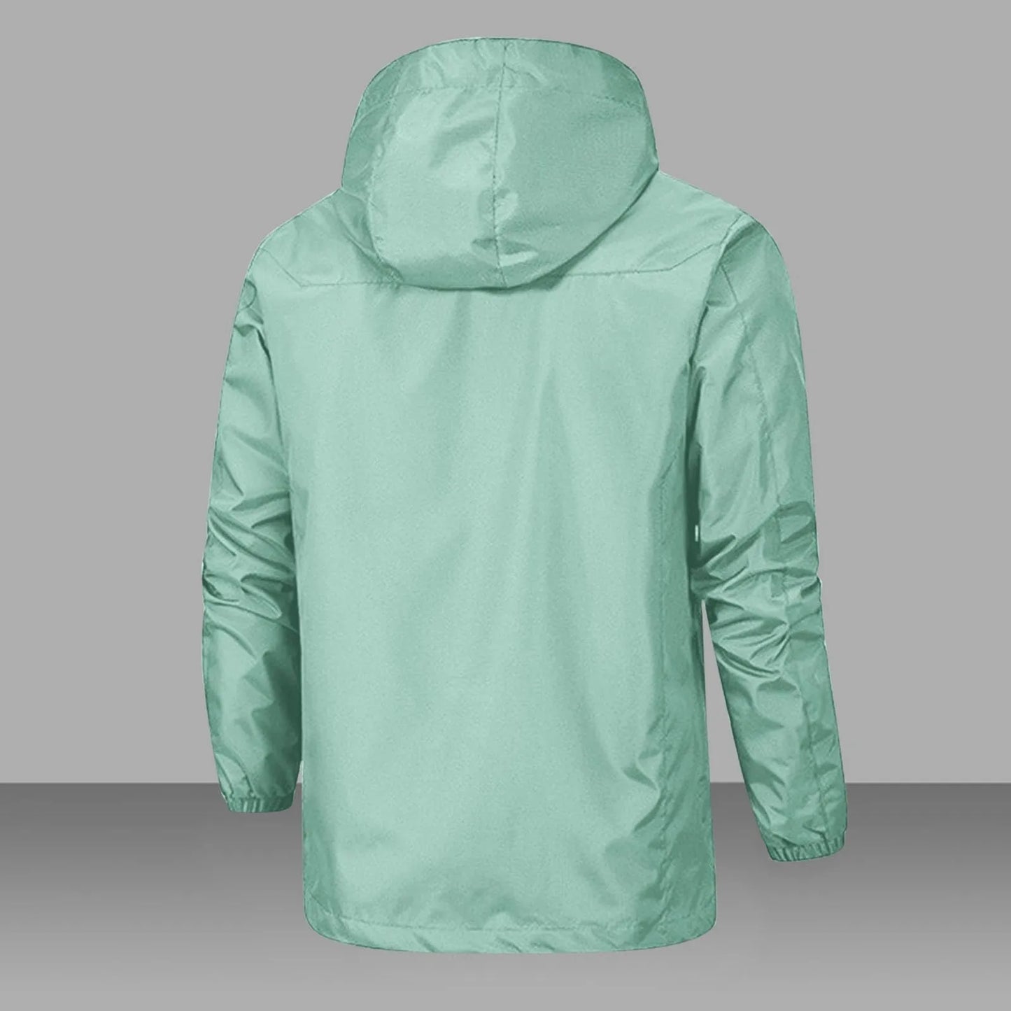 Women'S Loose Casual Fashionable Outdoor Solid Color Windproof Waterproof Jacket