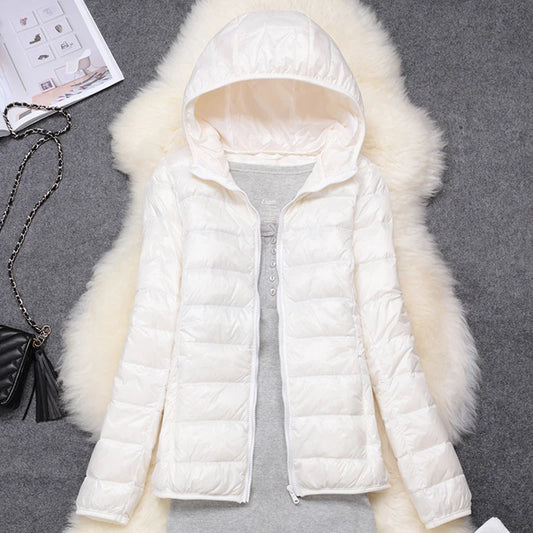 Women Puffer Jacket 15 Colors Plus Size