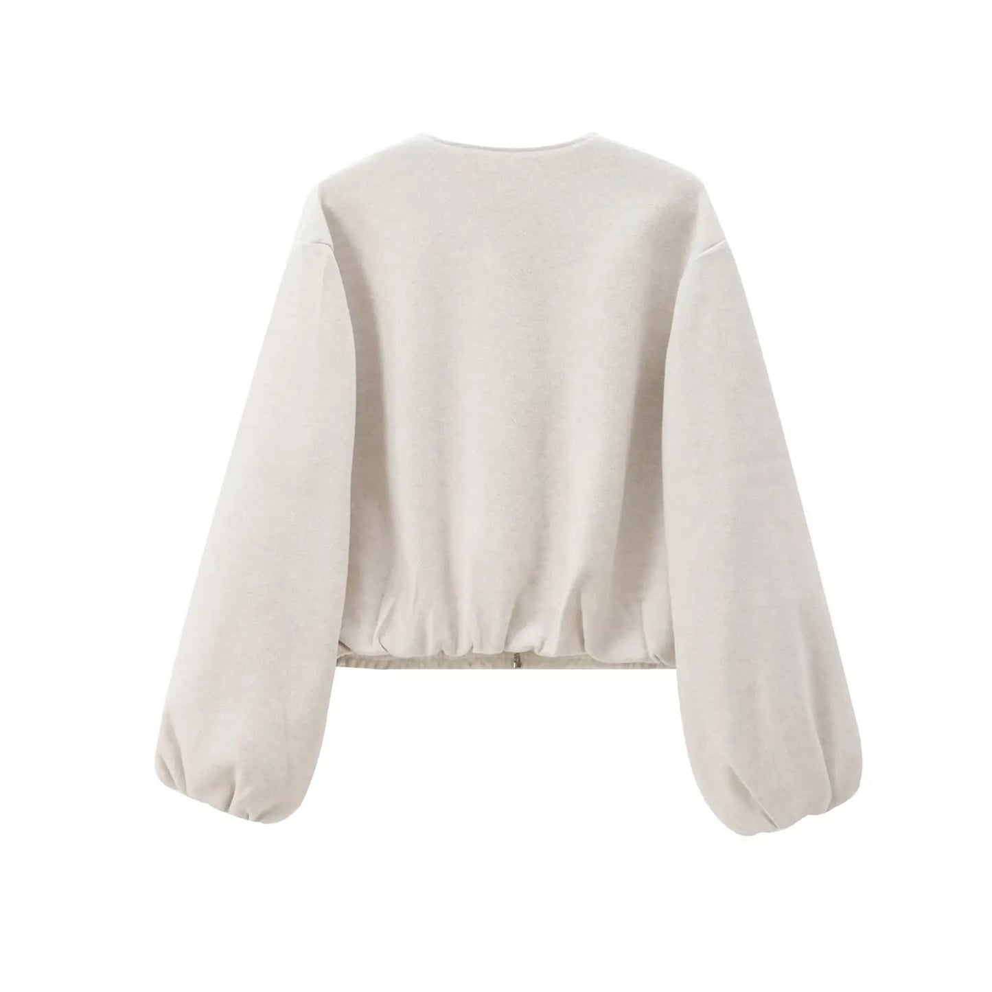 Red Zipper Bomber Jackets for Women