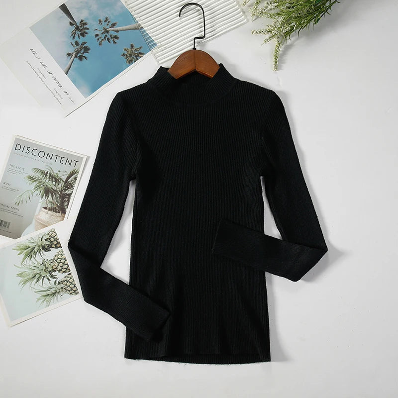 Women Turtleneck Sweater