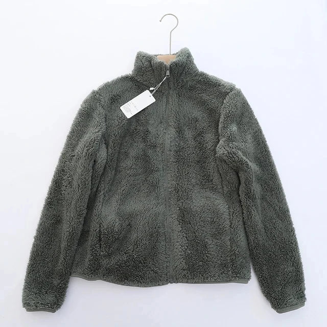 Women's Fleece Coat Winter Warm Thicken Jacket