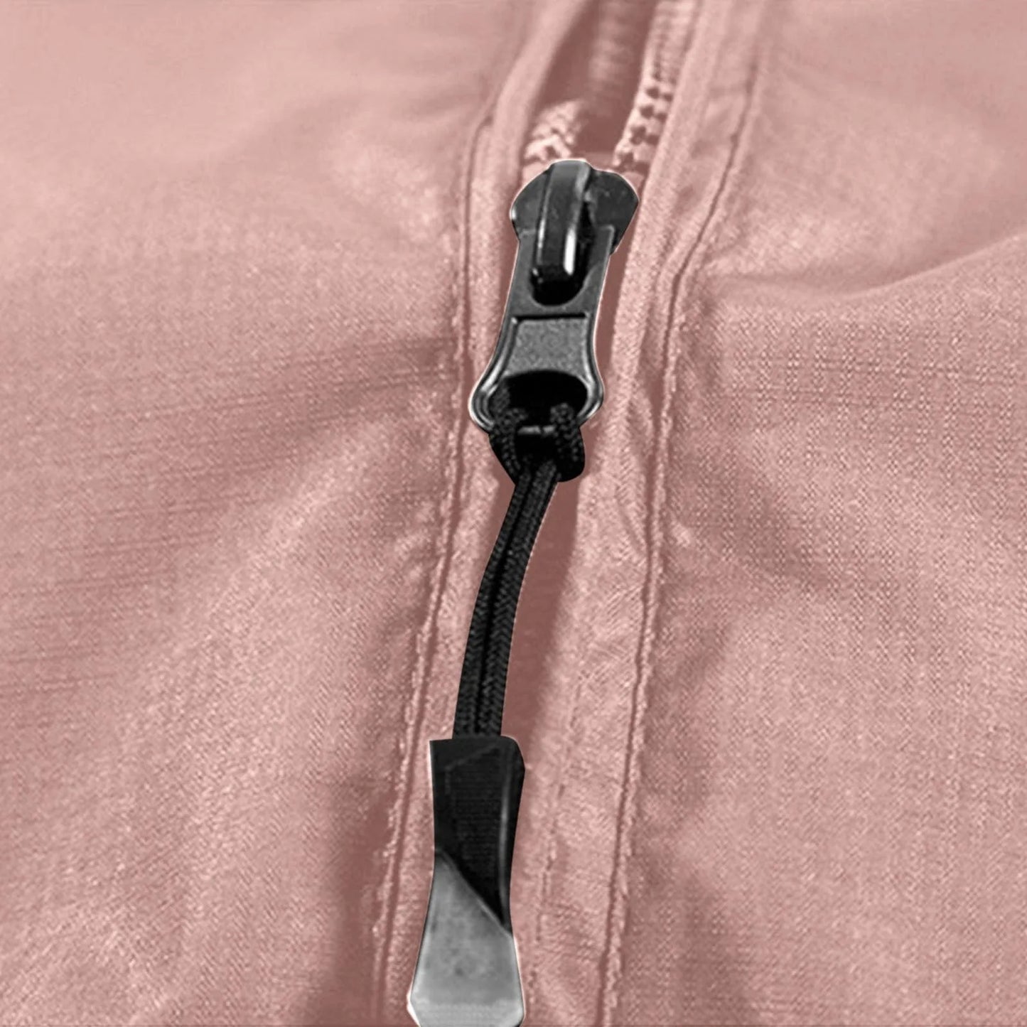 Women'S Loose Casual Fashionable Outdoor Solid Color Windproof Waterproof Jacket
