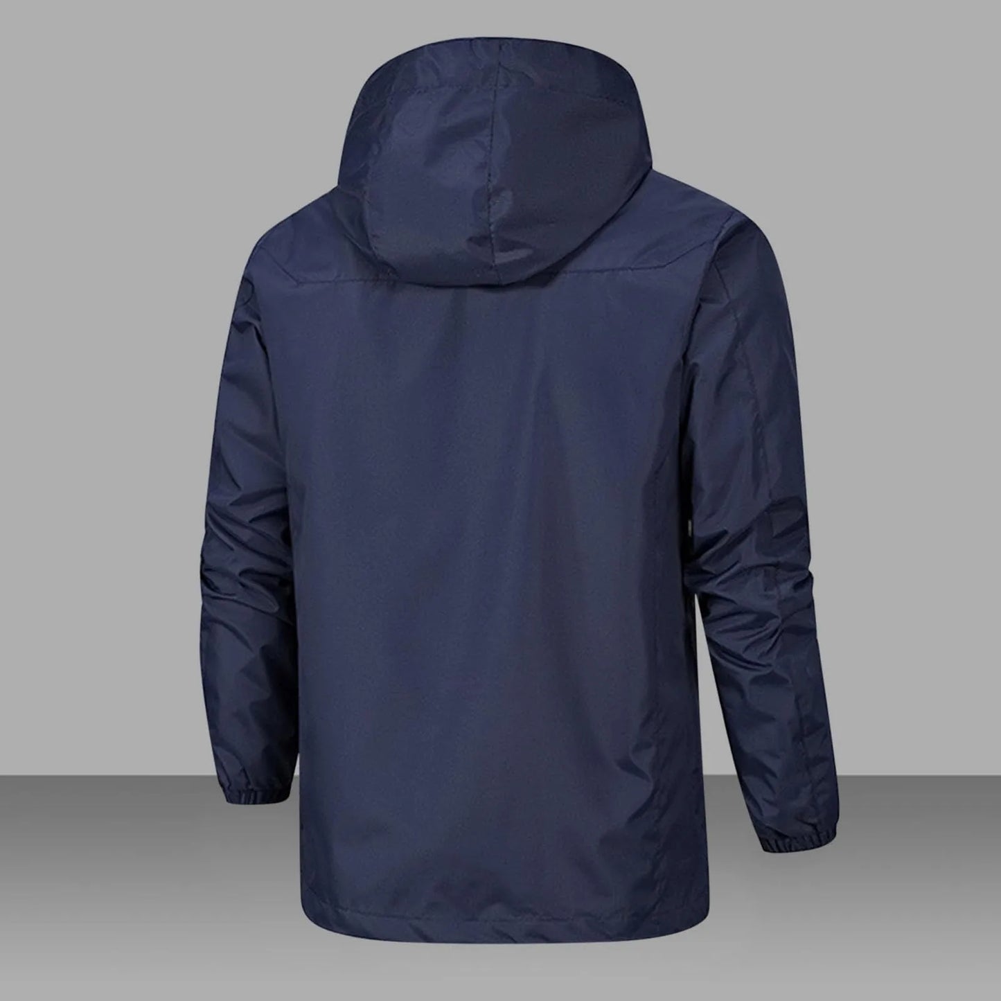 Women'S Loose Casual Fashionable Outdoor Solid Color Windproof Waterproof Jacket
