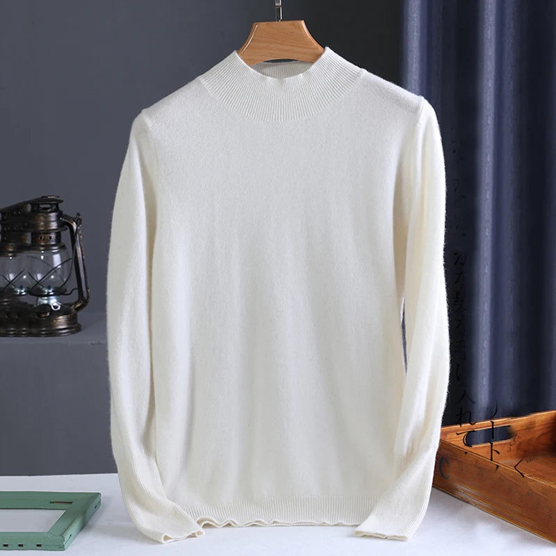 Bottom Sweaters Women Fashion Turtleneck