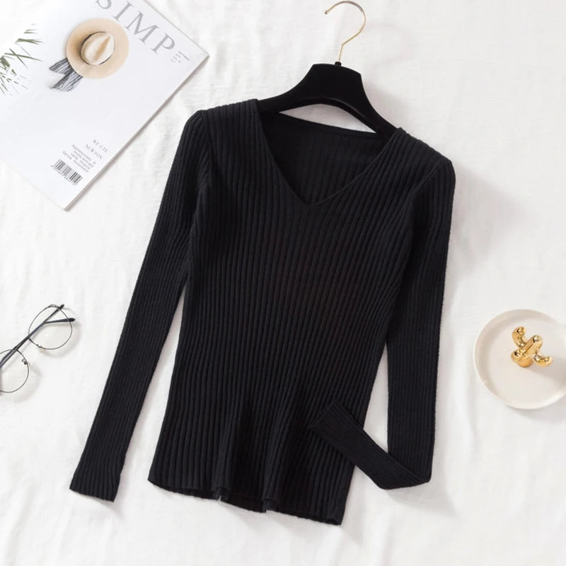 Autumn Winter Women Sweaters Casual Long Sleeve