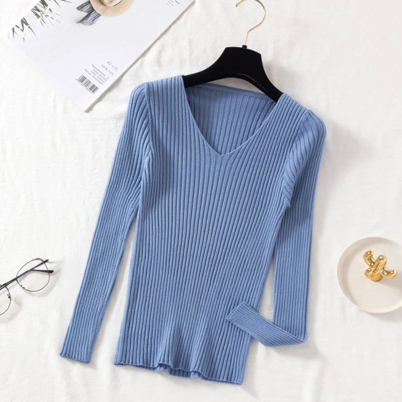 Autumn Winter Women Sweaters Casual Long Sleeve