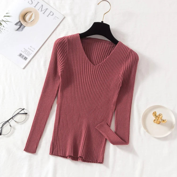 Autumn Winter Women Sweaters Casual Long Sleeve