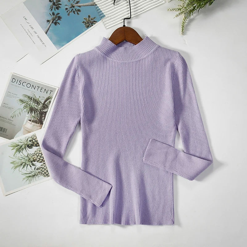 Women Turtleneck Sweater