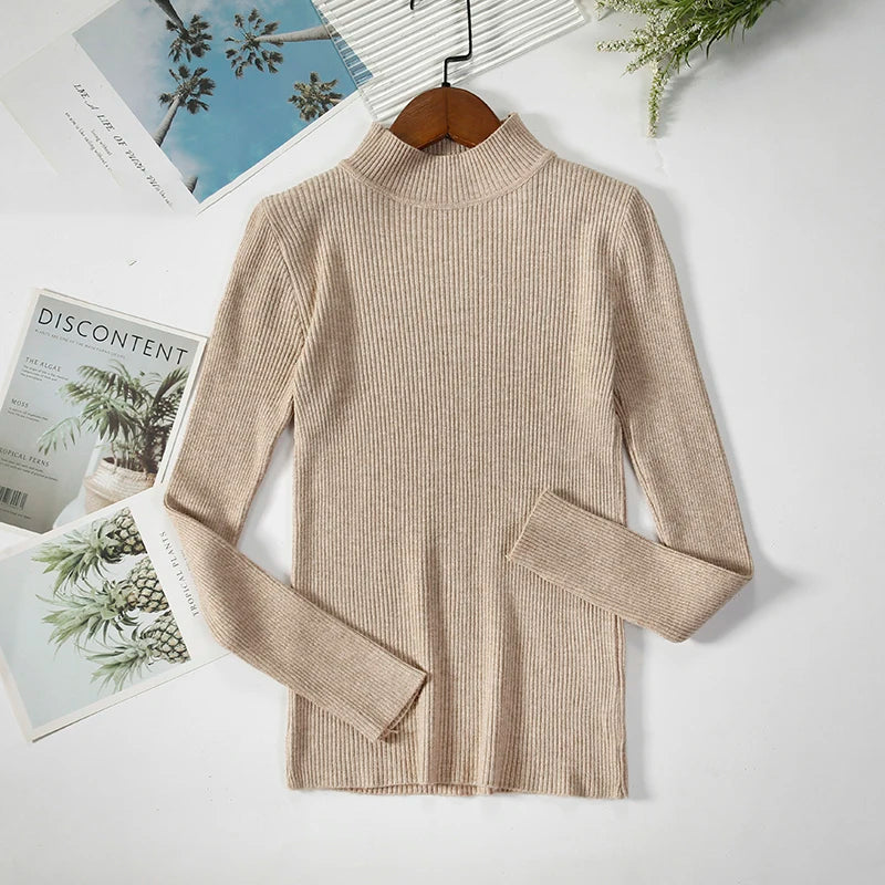 Women Turtleneck Sweater