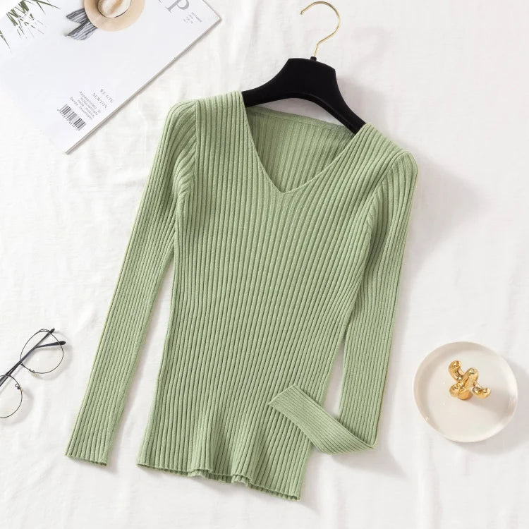 Autumn Winter Women Sweaters Casual Long Sleeve