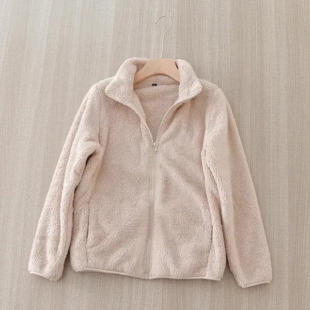 Women's Fleece Coat Winter Warm Thicken Jacket
