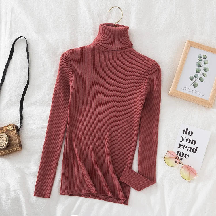 Women Turtleneck Sweater