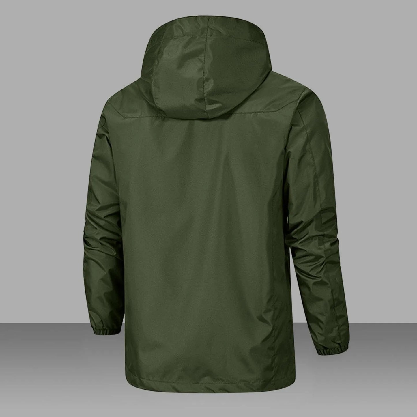 Women'S Loose Casual Fashionable Outdoor Solid Color Windproof Waterproof Jacket