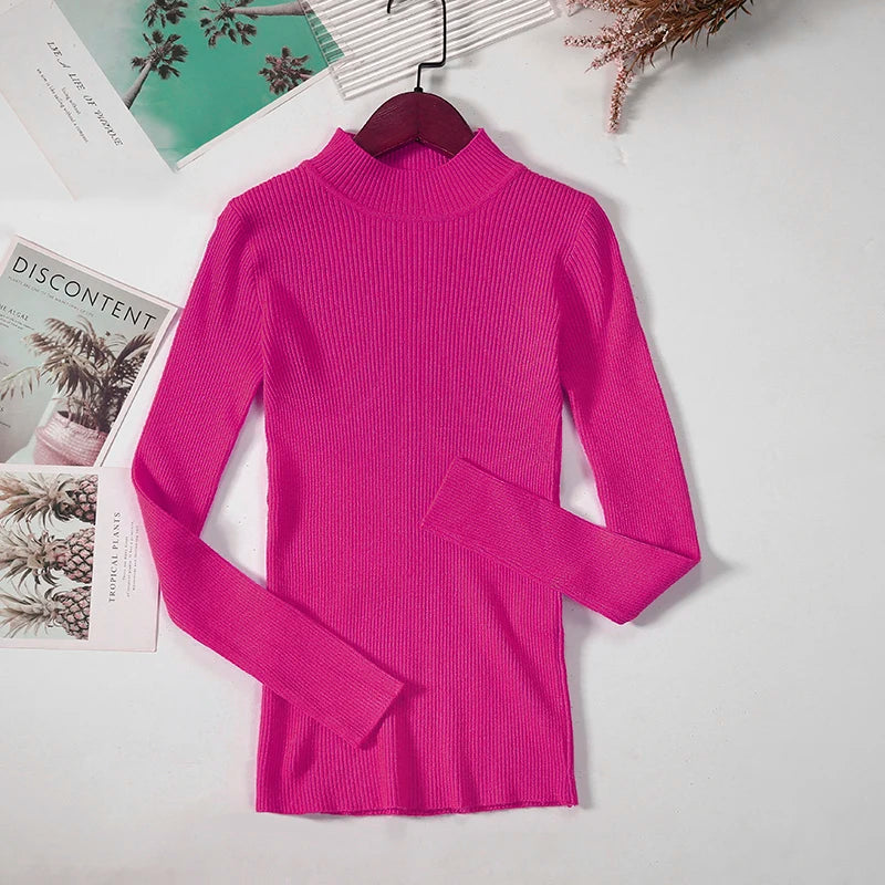 Women Turtleneck Sweater